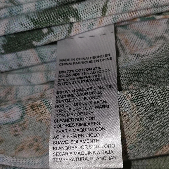 Chicos The Everyday Cardigan Paisley Button Down Long Sleeve SZ 1(M) - Picture 11 of 11